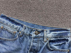 Mixed Cross Patch Denim Jeans™