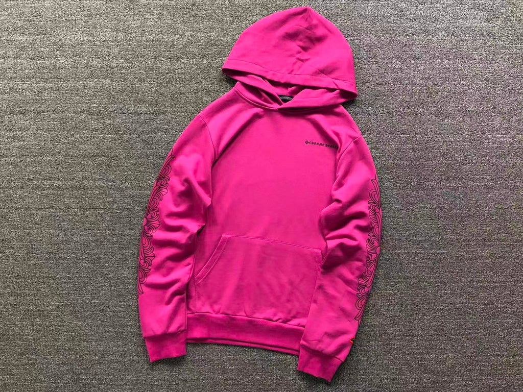 Spider Web Graphic Pink Hoodie™