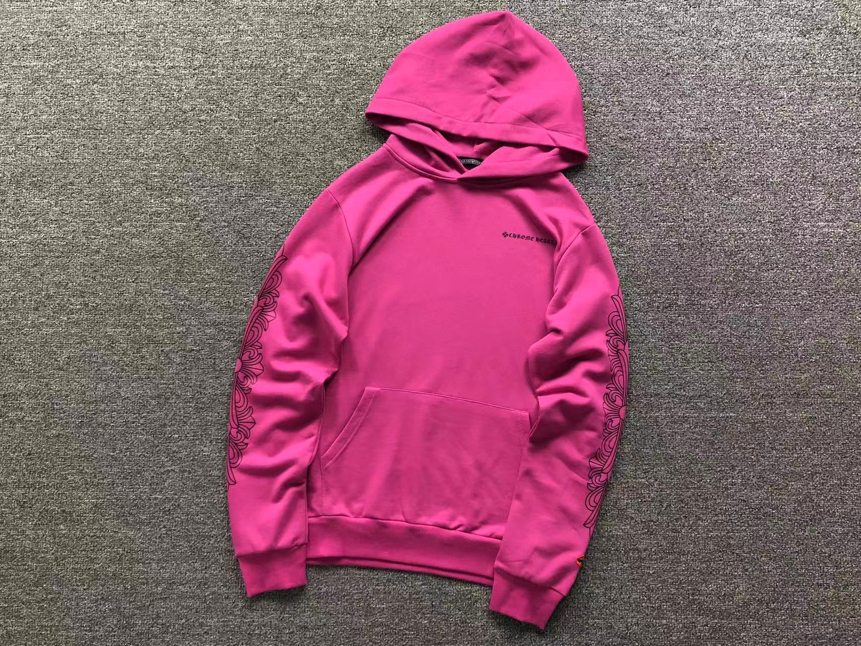 Spider Web Graphic Pink Hoodie™