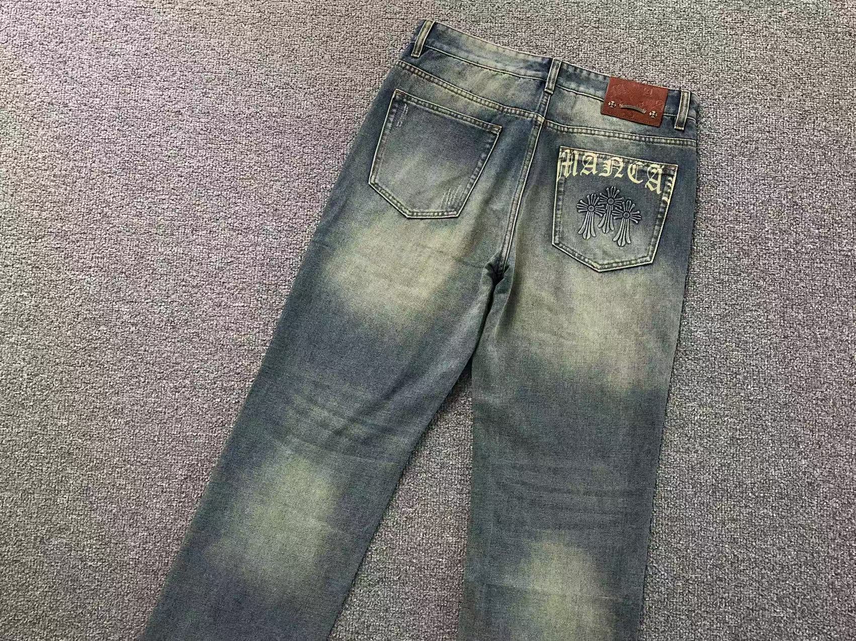 Faded Wash Triple Cross Jeans™