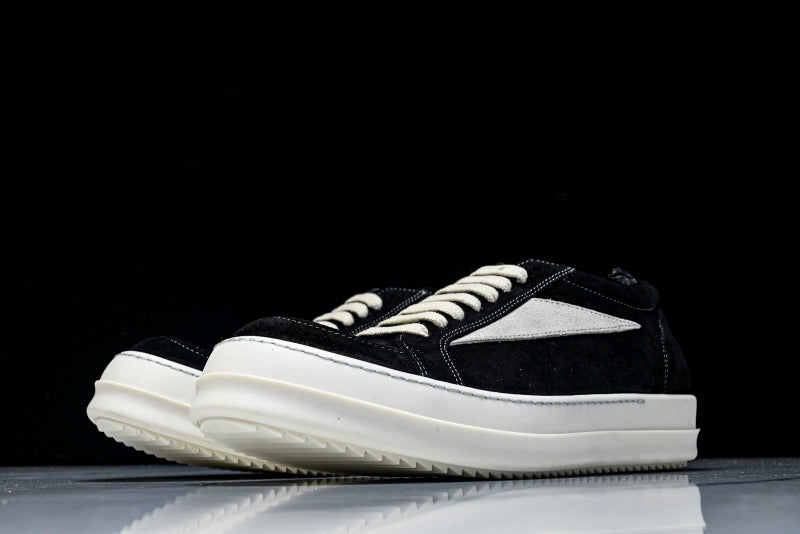 DRKSHDW Vintage Low Black Milk Sneakers
