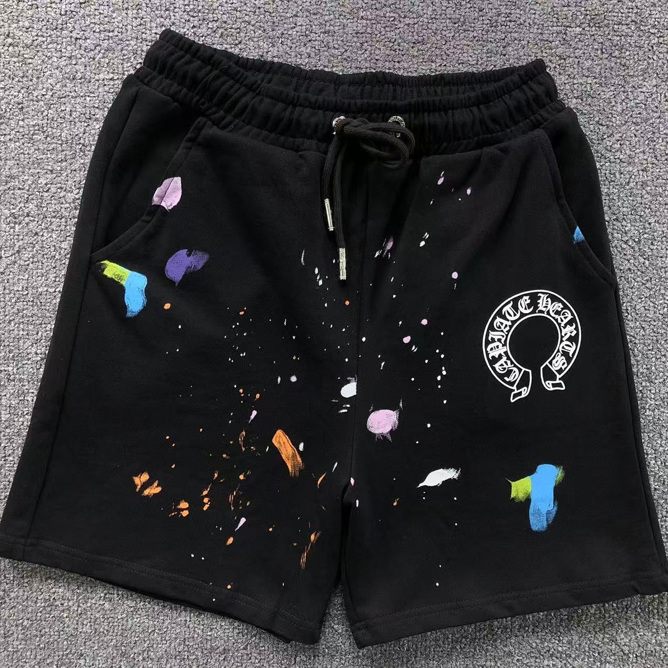 Paint Drip Horseshoe Logo Sweatshorts™
