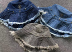 Torn Edge Denim Fisherman Hat™