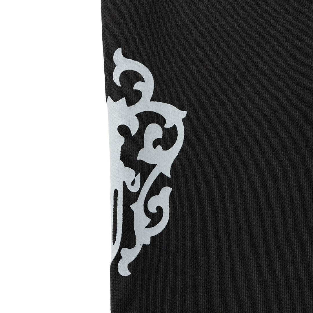 Multicross Typography Logo Black Full Zip Hoodie™