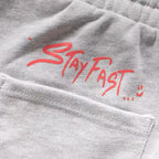 M-Boy Flames Grey Sweatpants™
