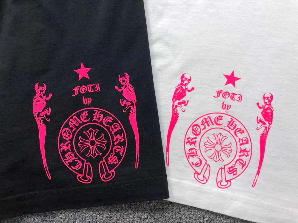 FOTI Pink Skull White/Black T-Shirt™