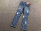Lightning Bolt Patch Denim Jeans™