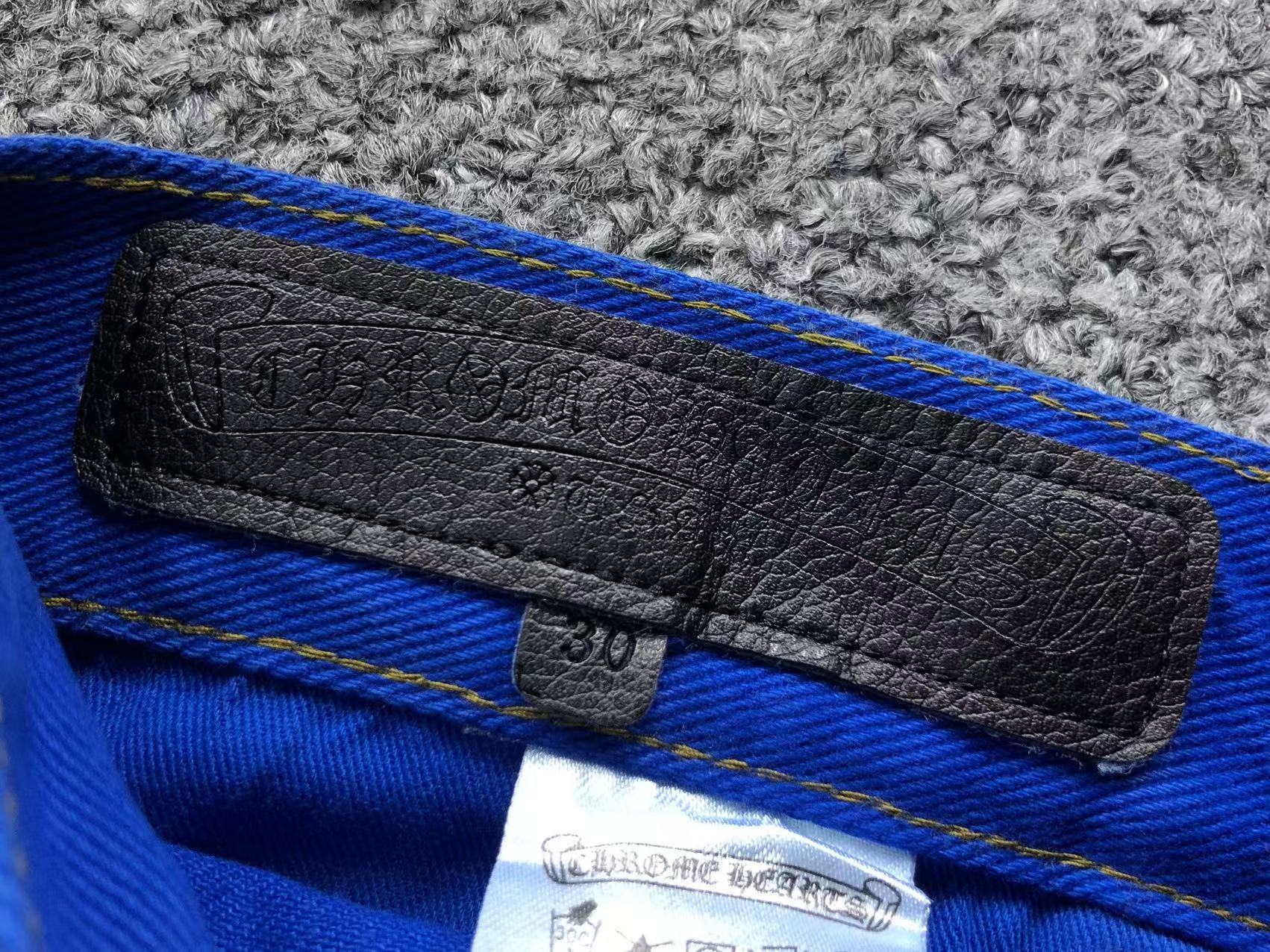 Blue Cross Patch Blue Denim Jeans™