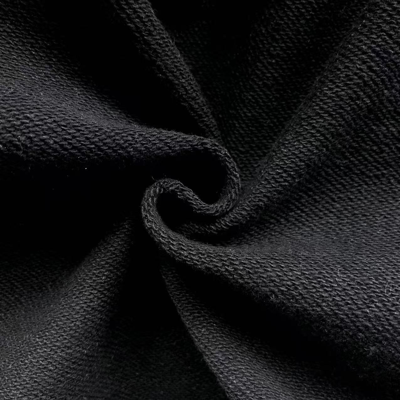 Torn Fabric Cross Black Sweatshorts™