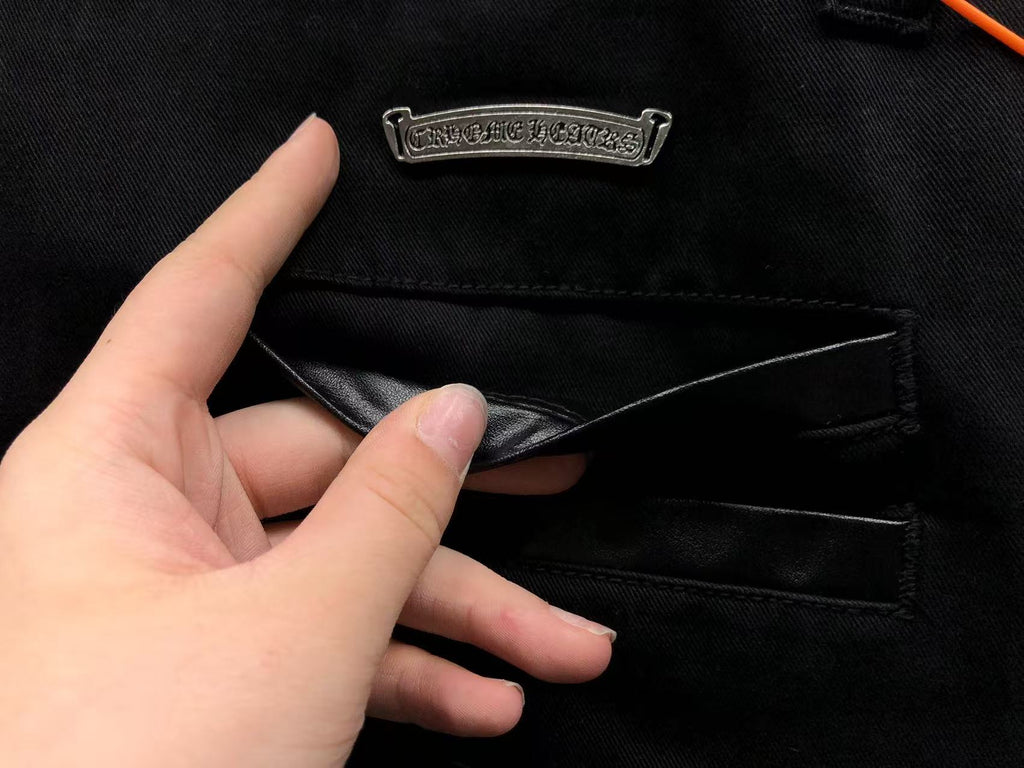 Rusty Black Cross Patch Black Denim Jeans™