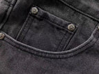 Leopard Cross Patch Dark Grey Jeans™