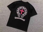 Pink Cross & Horseshoe Logo T-Shirt™