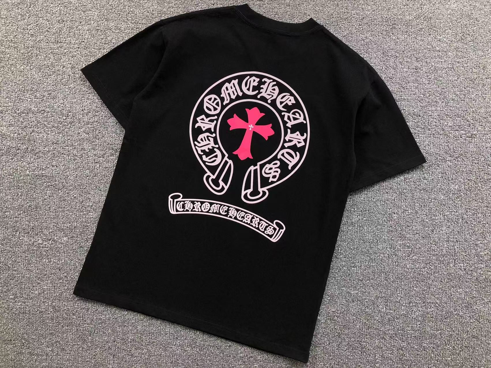 Pink Cross & Horseshoe Logo T-Shirt™