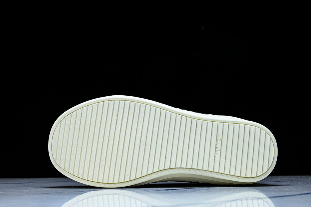 Vintage Low "Caramel Milk" Leather Sneakers