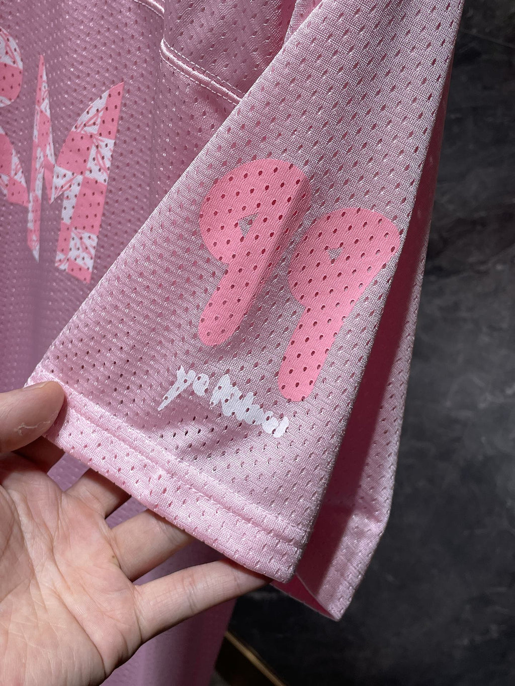 Pink Mesh Horseshoe Logo Jersey™