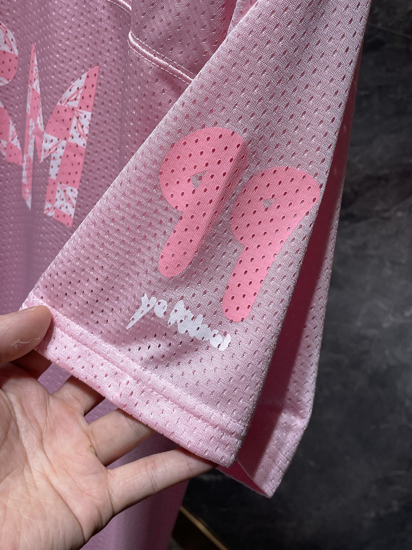 Pink Mesh Horseshoe Logo Jersey™