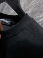 Fleur Cross Graphic Black T-Shirt™