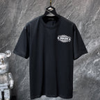 Fleur Cross Graphic Black T-Shirt™