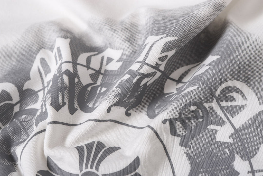Faded Horseshoe Logo White T-Shirt™