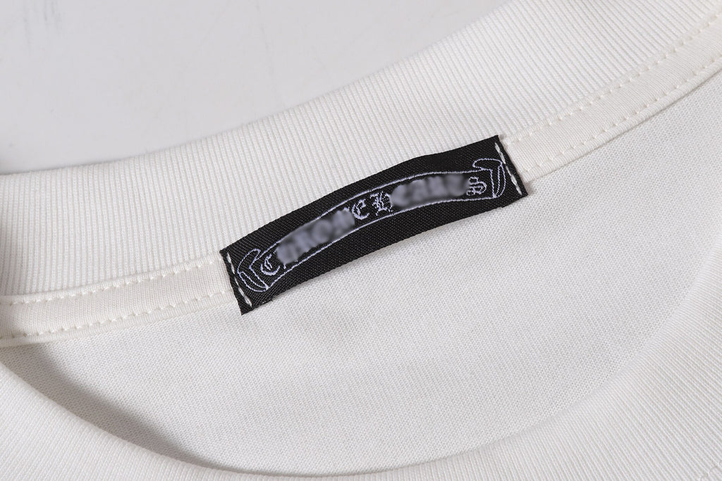 Faded Horseshoe Logo White T-Shirt™