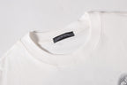 Faded Horseshoe Logo White T-Shirt™