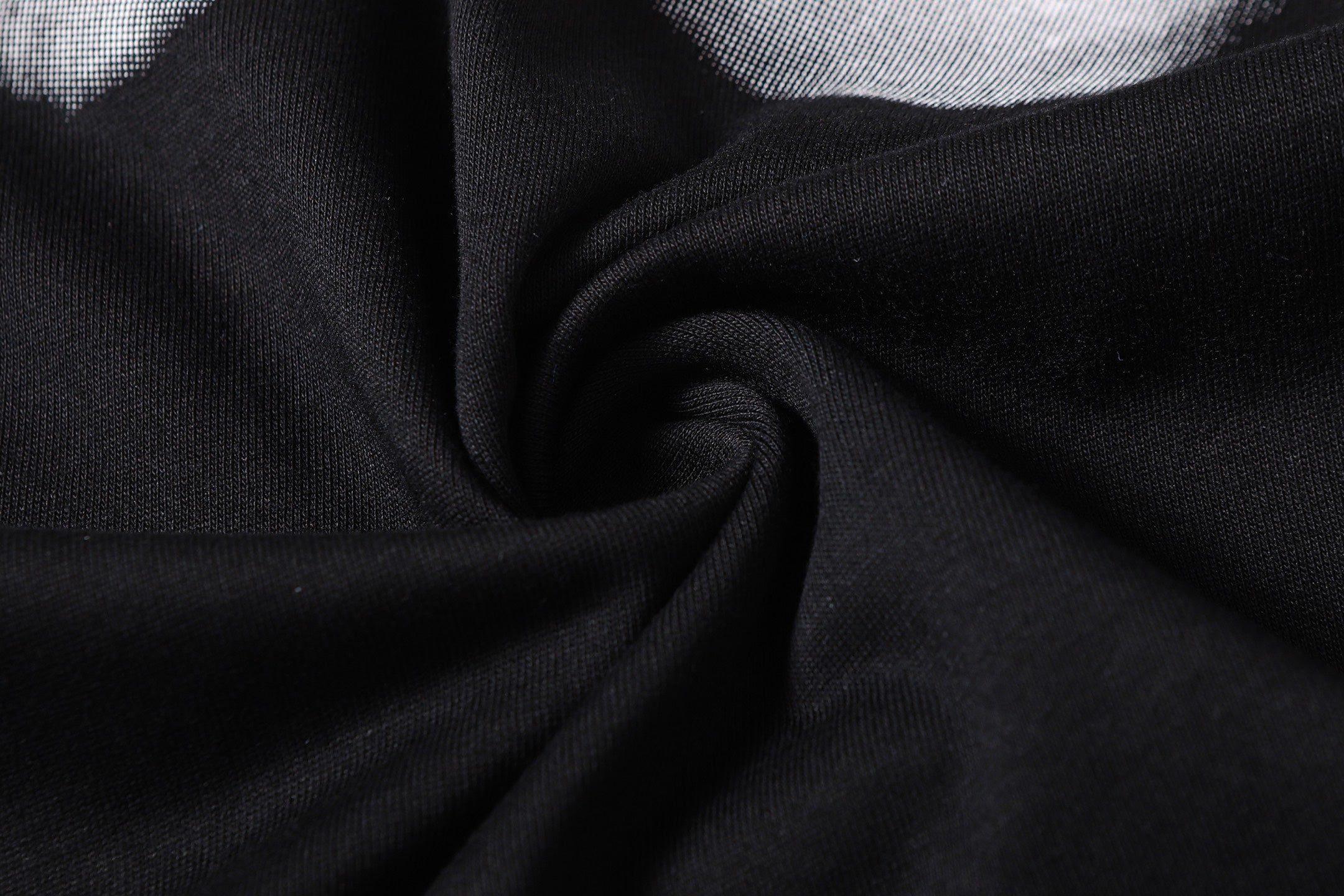 Faded Horseshoe Logo Black T-Shirt™