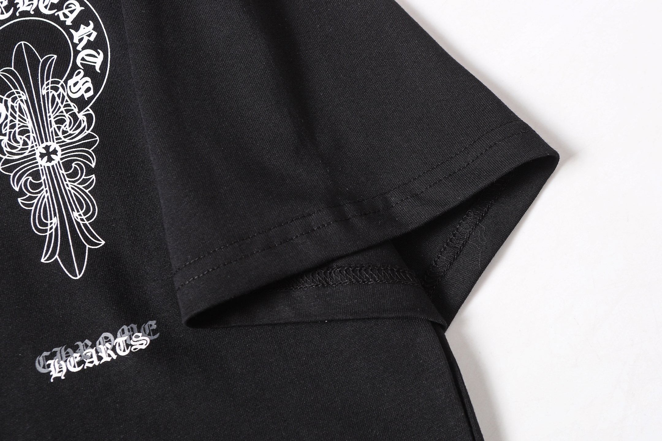 Ornate Cross Graphic Black T-Shirt™
