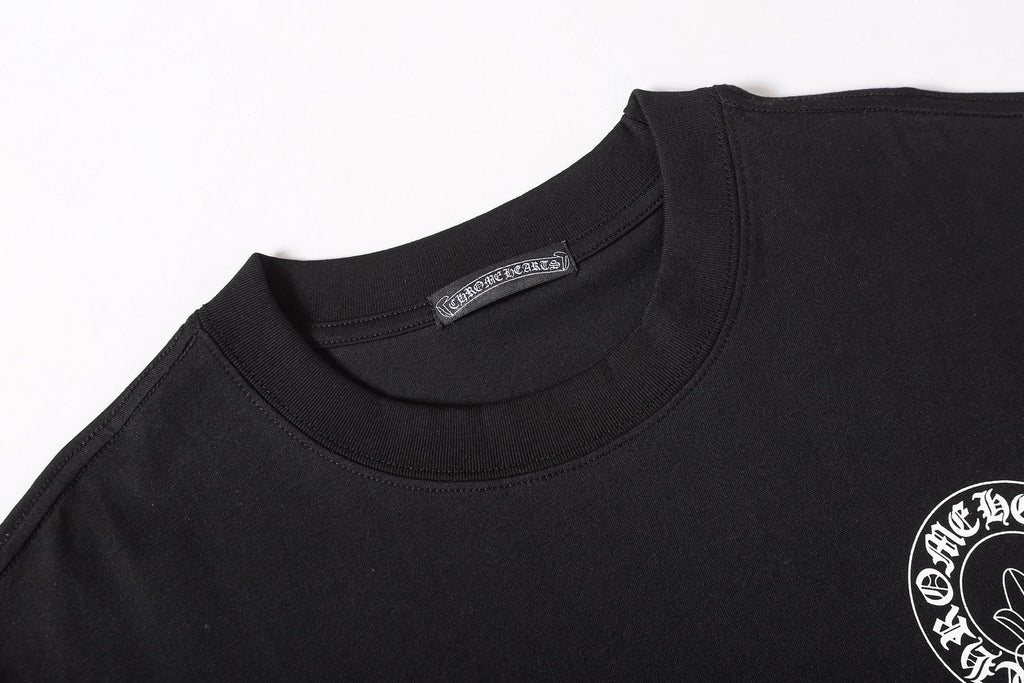 Ornate Cross Graphic Black T-Shirt™