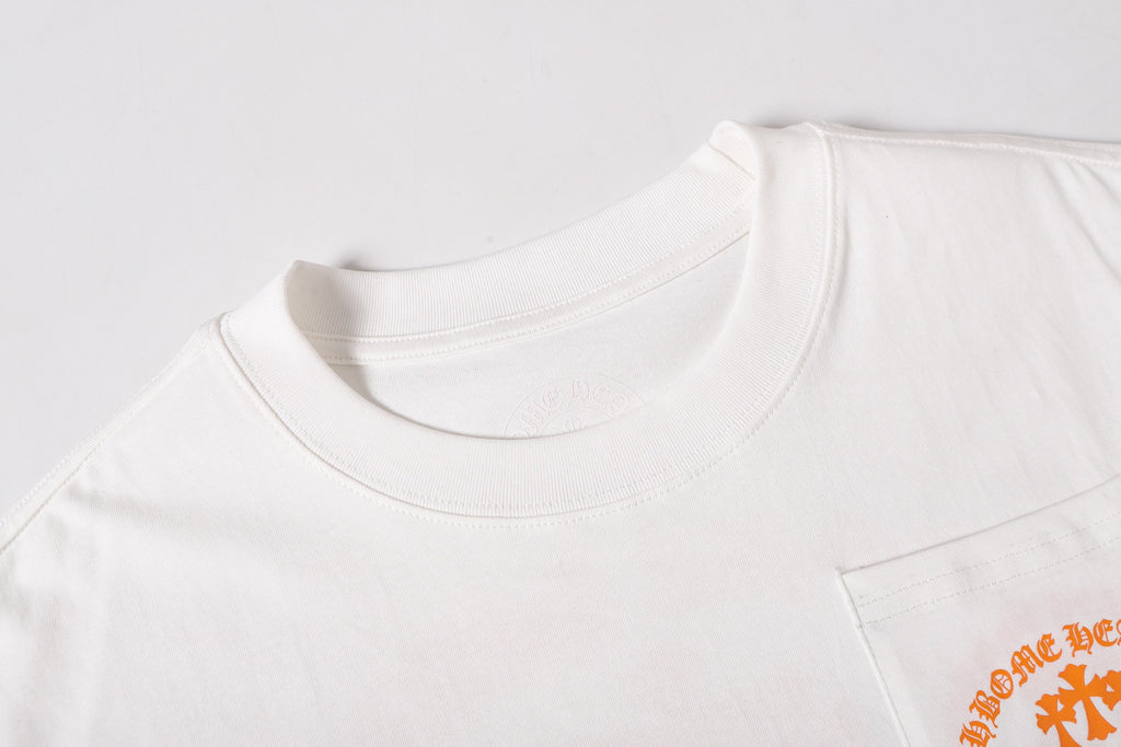 Hollywood Cross Logo Pocket White T-Shirt™