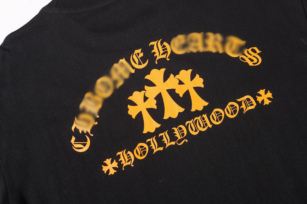 Hollywood Cross Logo Pocket Black T-Shirt™