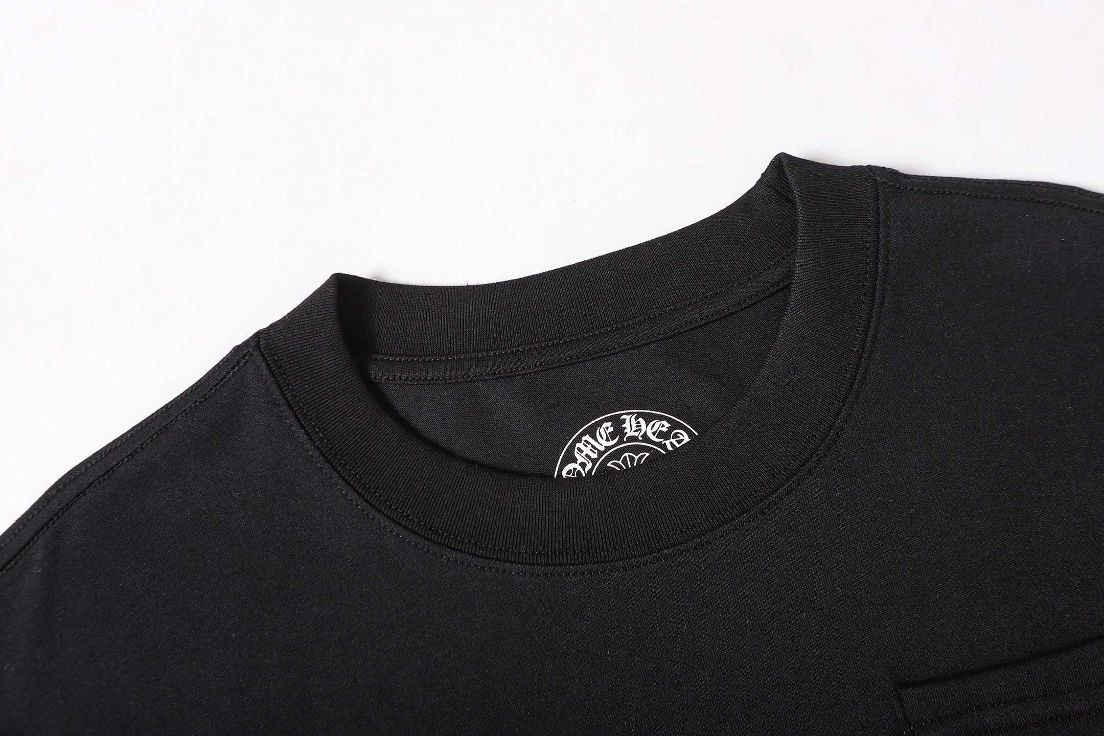 Hollywood Cross Logo Pocket Black T-Shirt™