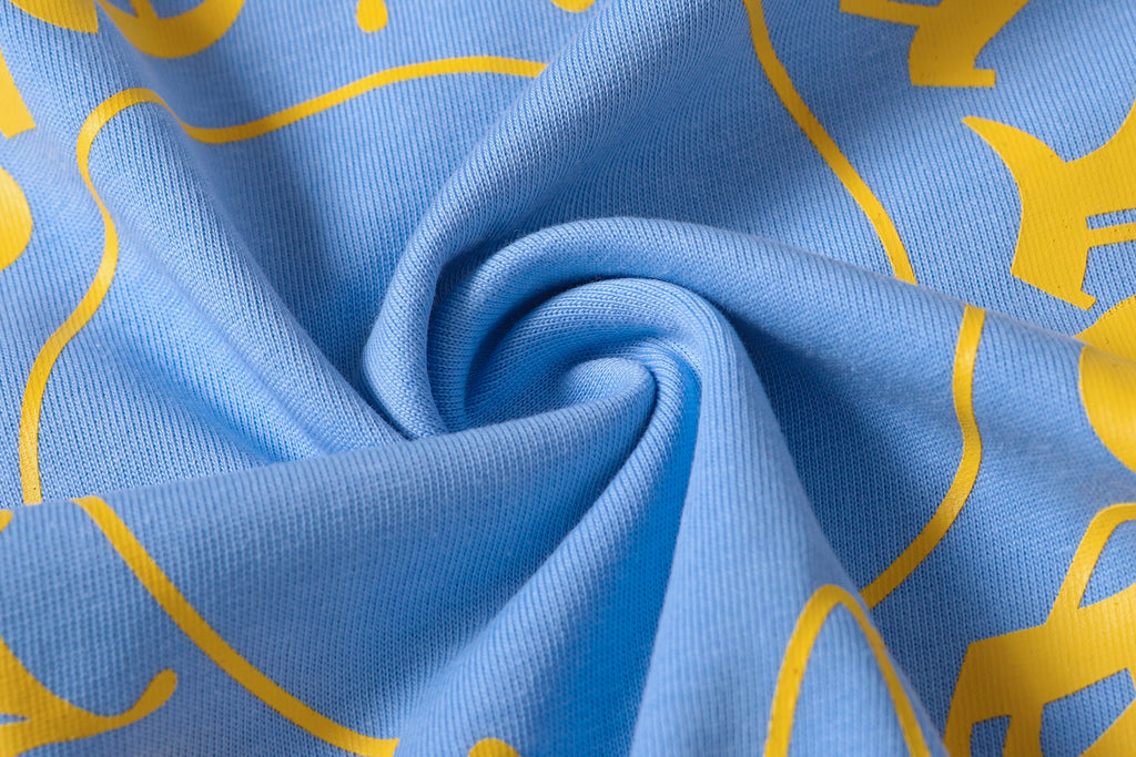 Yellow Horseshoe Light Blue T-Shirt™