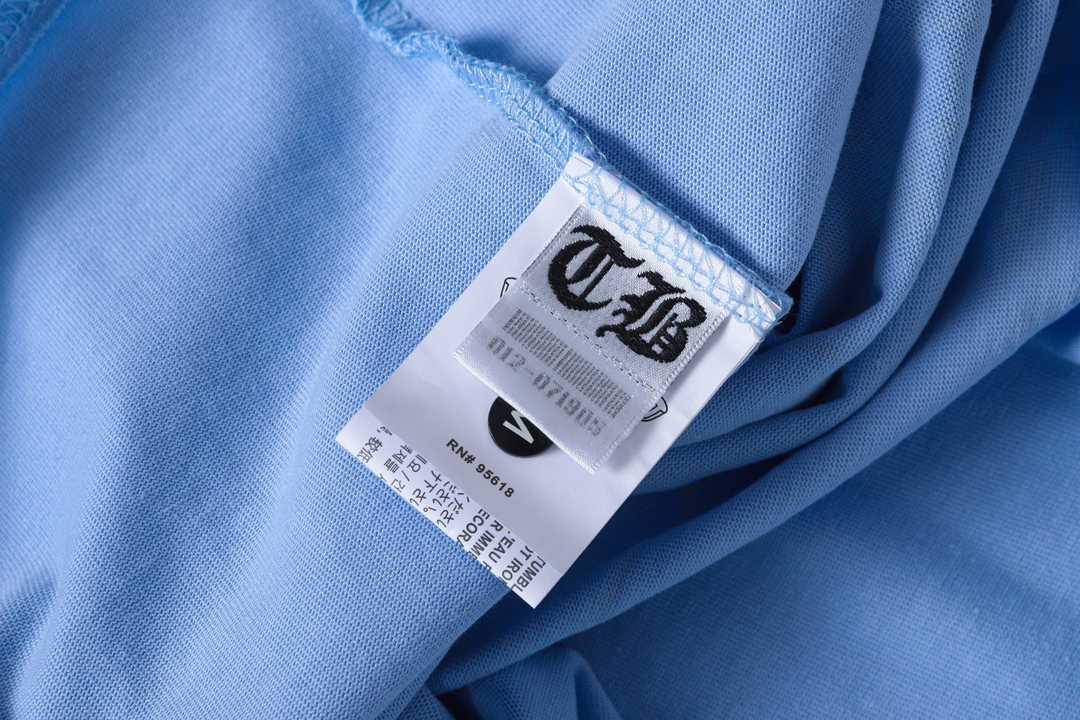 Yellow Horseshoe Light Blue T-Shirt™