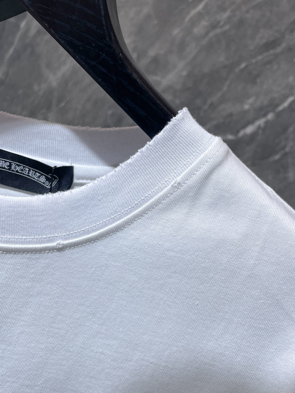 Embroidered Floral Horseshoe White T-Shirt™