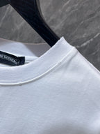 Embroidered Floral Horseshoe White T-Shirt™