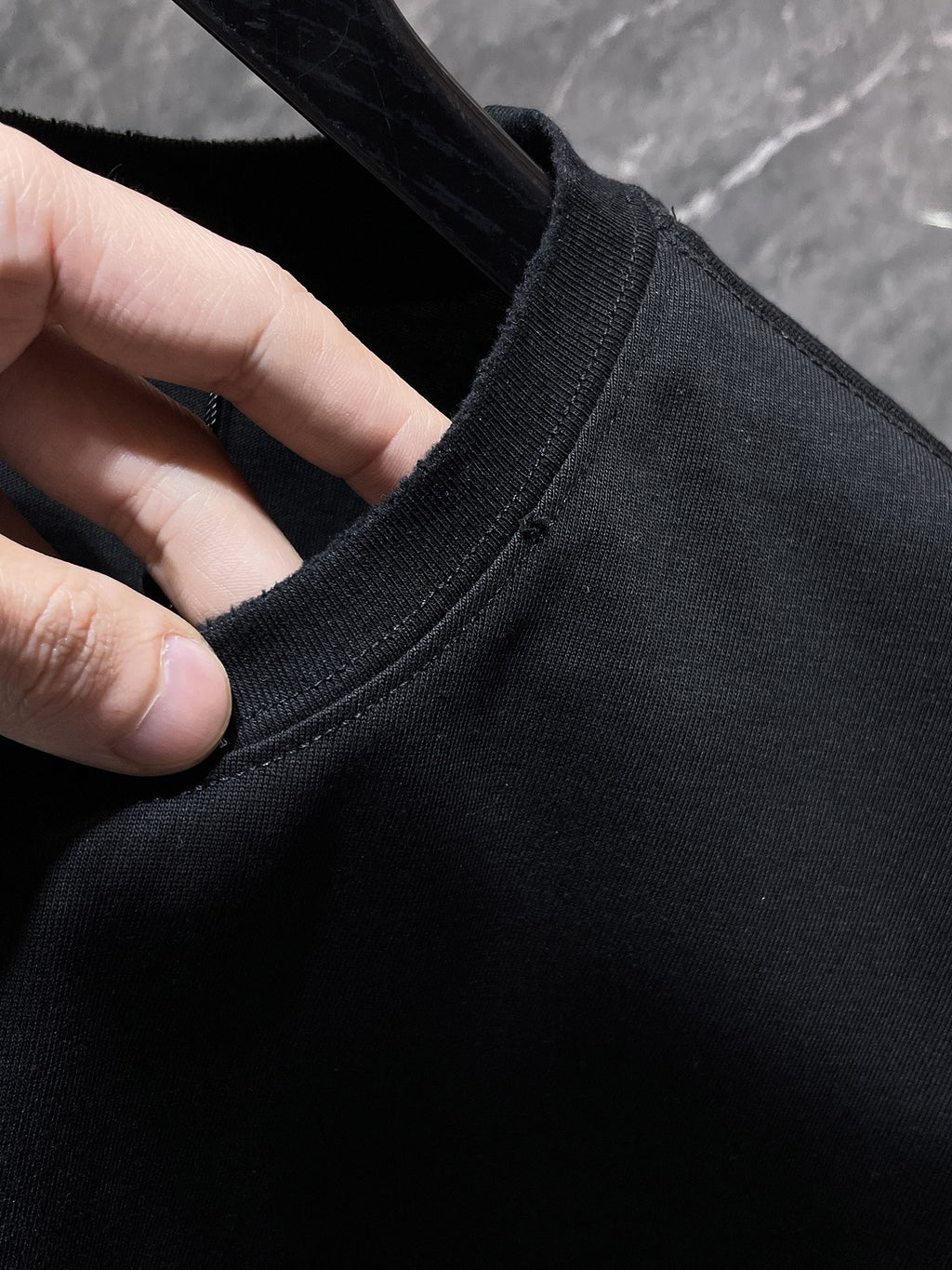 White Icon Grid Black T-Shirt™