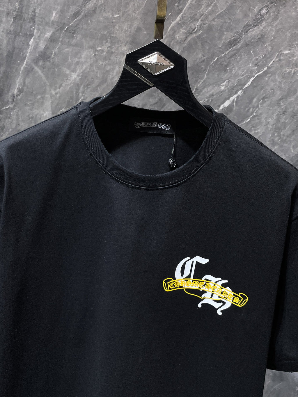White Icon Grid Black T-Shirt™