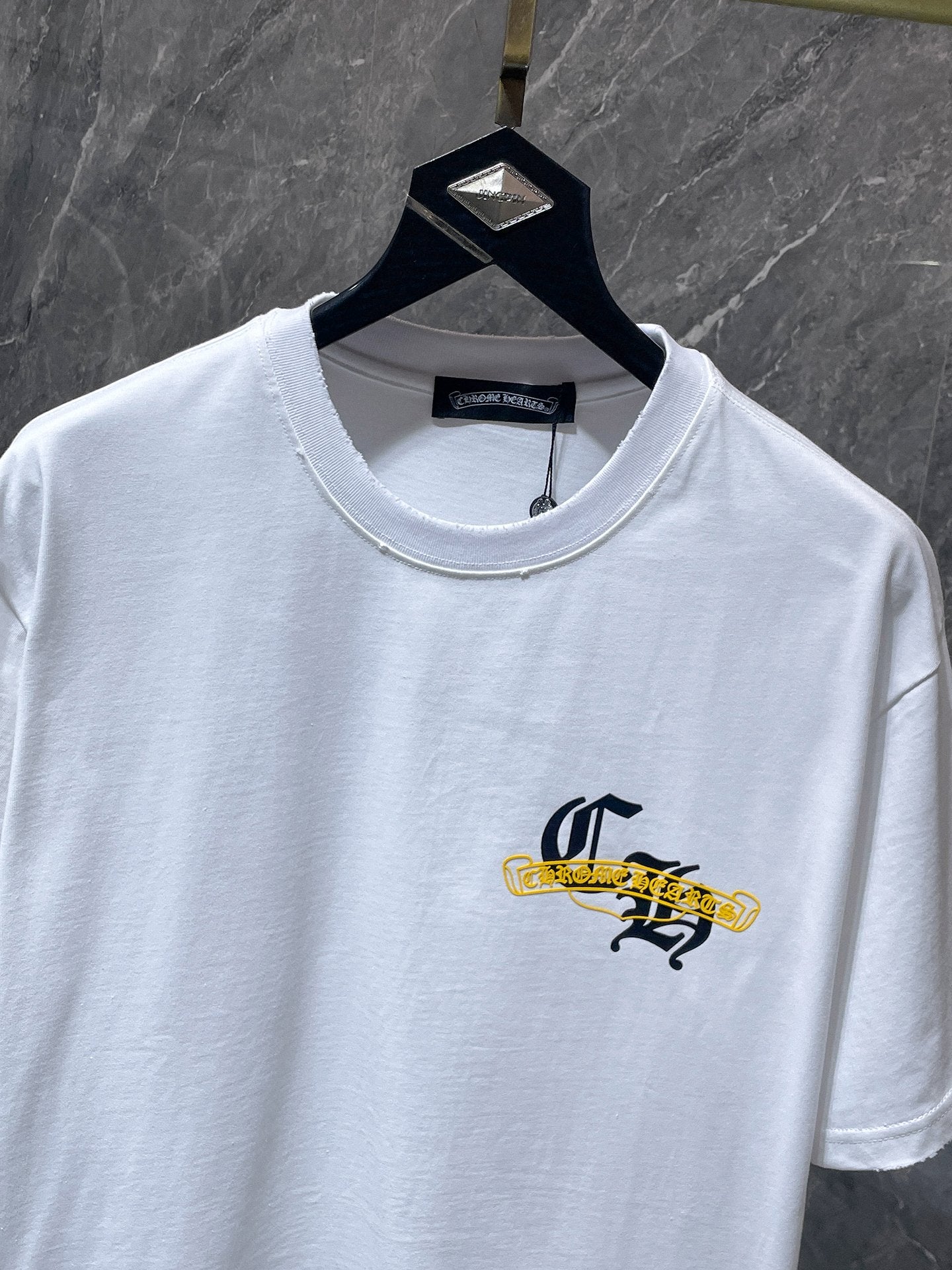 Black Icon Grid White T-Shirt™