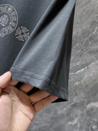 Crystal Cross Logo Grey T-Shirt™