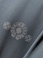 Crystal Cross Logo Grey T-Shirt™