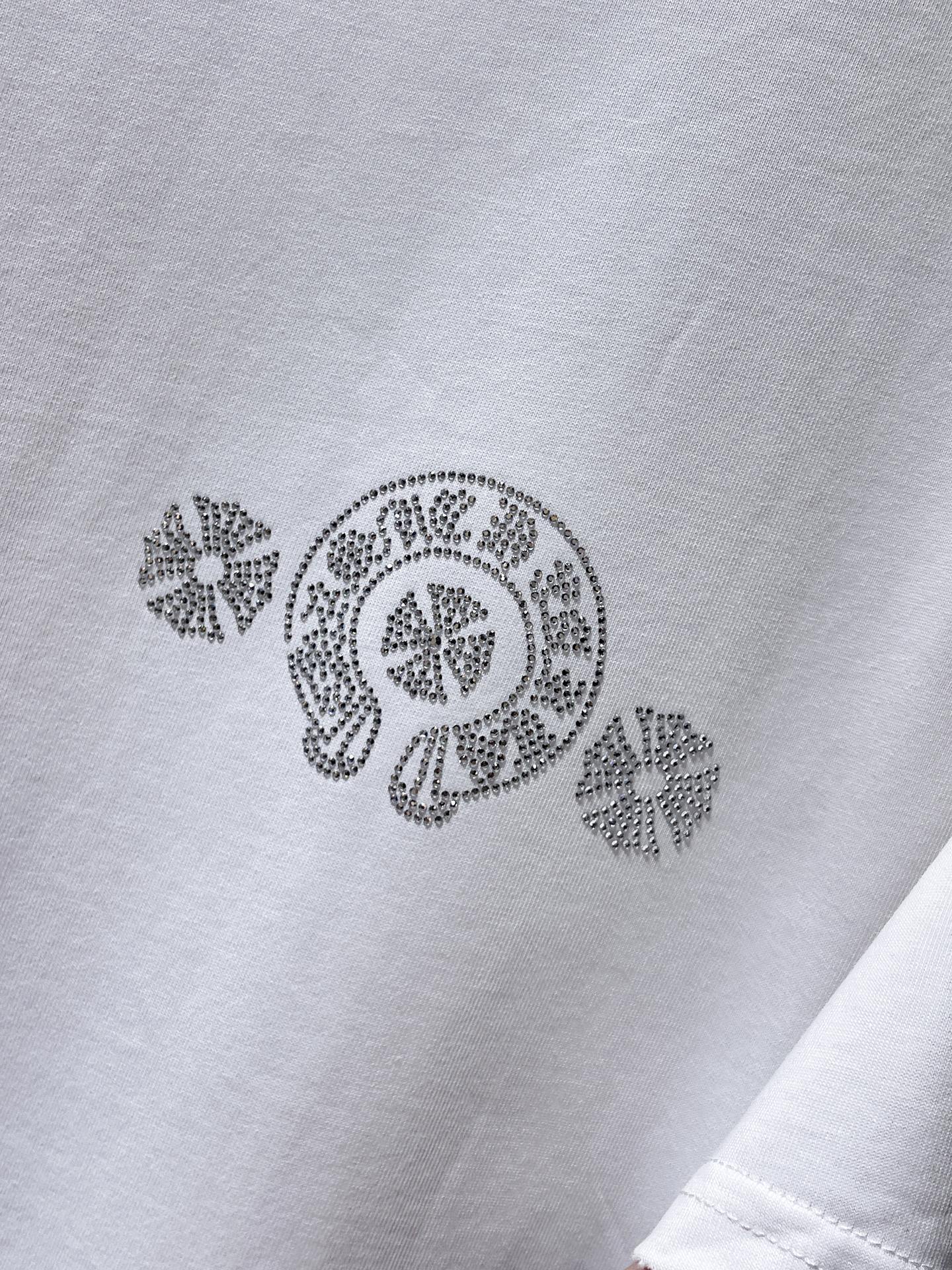 Crystal Cross Logo White T-Shirt™