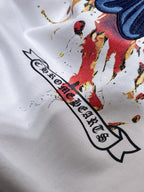 Color Splash Blue Cross White T-Shirt™