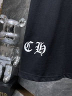 Paint Smear Horseshoe Black T-Shirt™