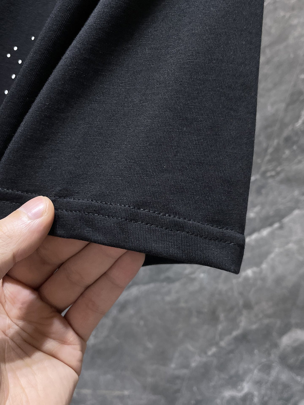 Paint Splatter Cross Black T-Shirt™