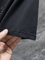 Paint Splatter Cross Black T-Shirt™