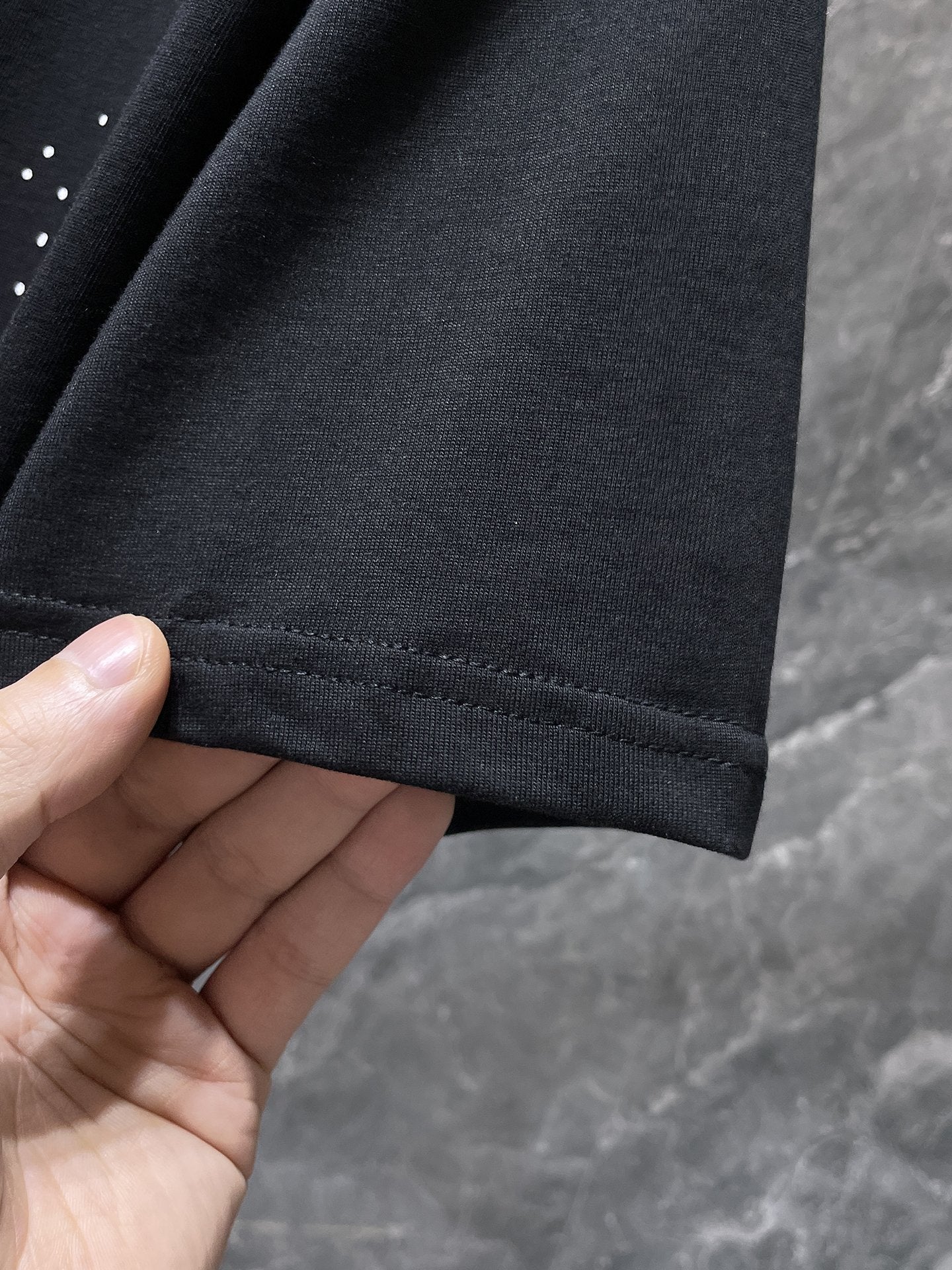 Paint Splatter Cross Black T-Shirt™