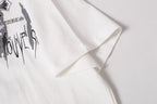 Painted Triple Cross Graphic White T-Shirt™