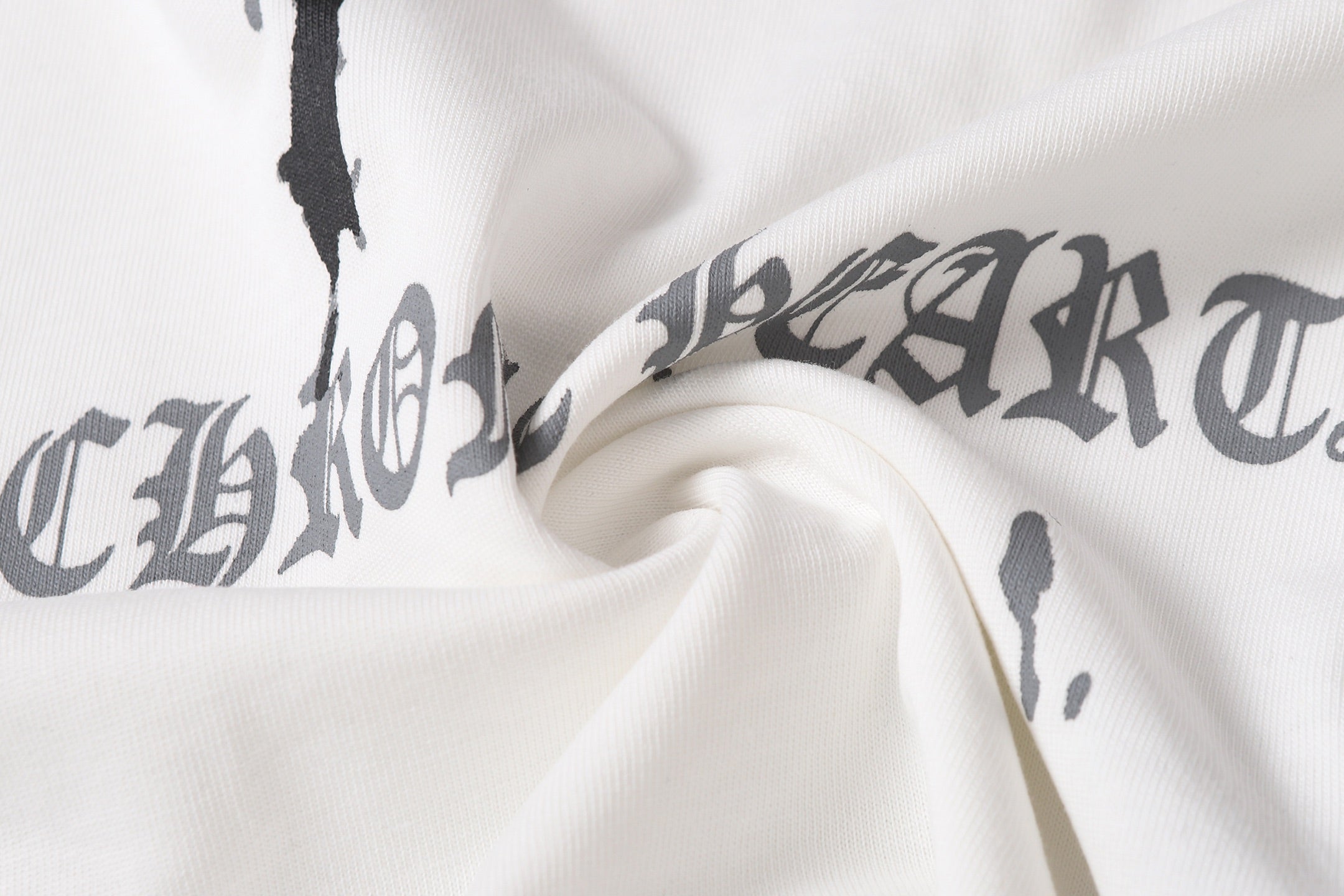 Painted Triple Cross Graphic White T-Shirt™