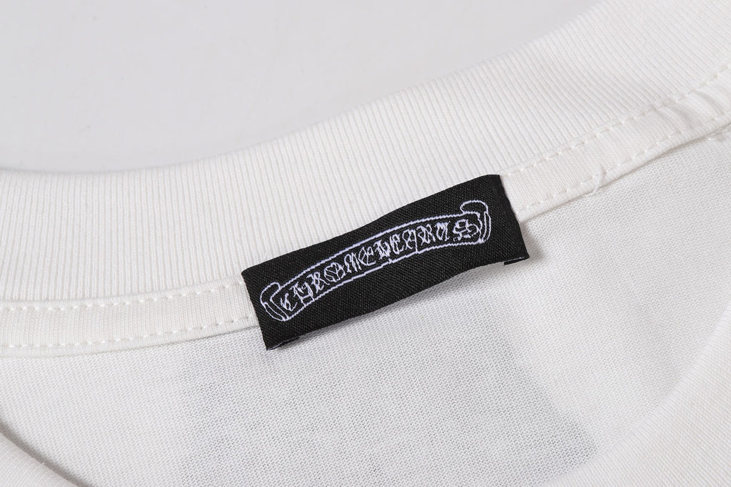 Painted Triple Cross Graphic White T-Shirt™