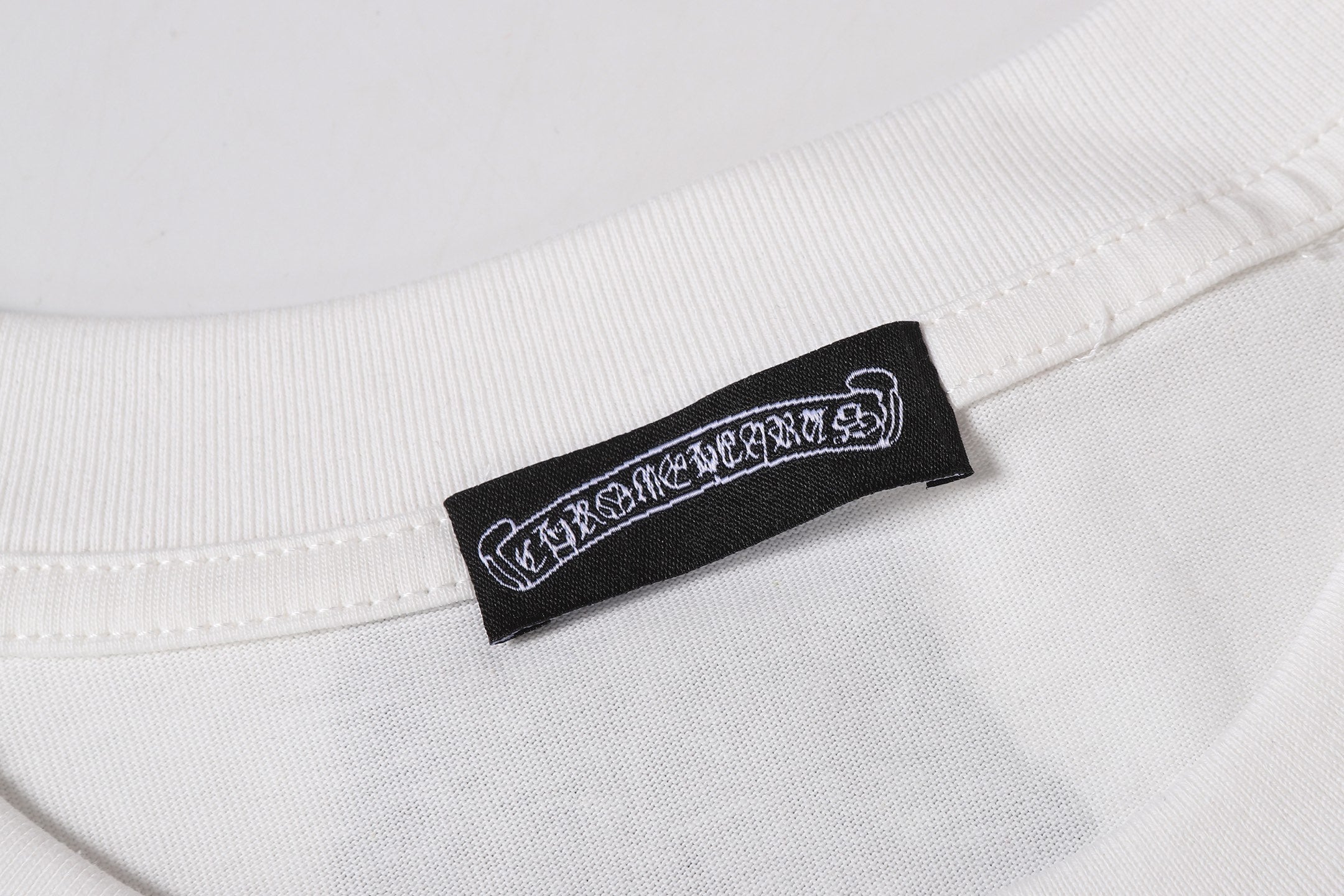 Painted Triple Cross Graphic White T-Shirt™
